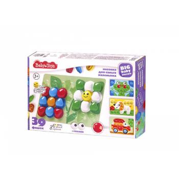 Мозаика для самых маленьких "Цветочек" d40/39 эл Baby Toys
