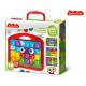 Мозаика для малышей в чемодане "Собачка" d45/38 эл Baby Toys